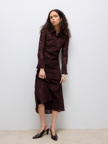 Gonna 'VMUrshila' di VERO MODA in marrone