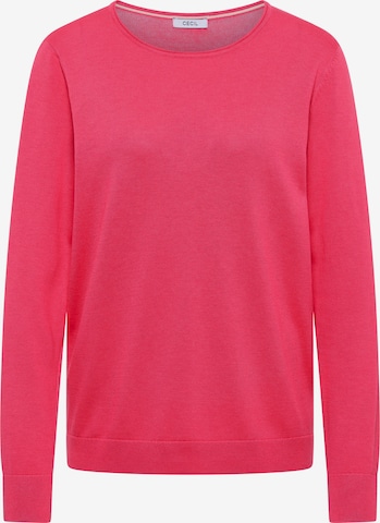 CECIL Pullover in Rot: Vorderseite