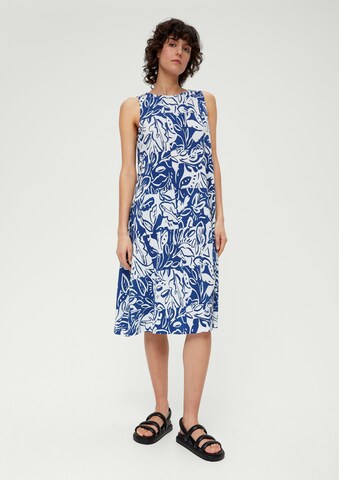 s.Oliver Dress in Blue: front