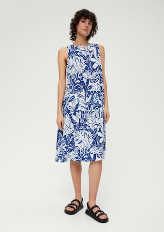 s.Oliver Dress in Blue: front