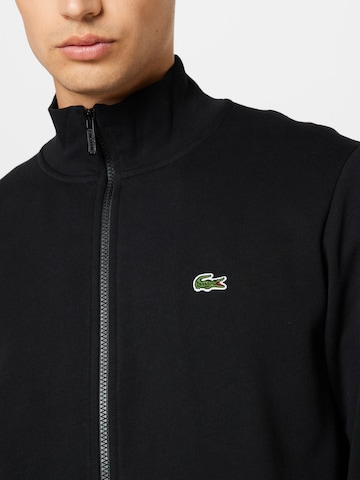 Veste de survêtement LACOSTE en noir