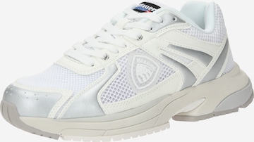 Blauer.USA Sneakers laag in Wit: voorkant