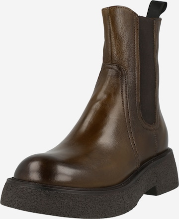 MJUS Chelsea Boots 'ALISSA' in Brown: front