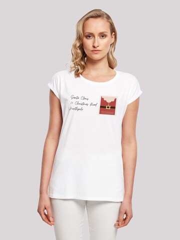 T-shirt F4NT4STIC en blanc : devant