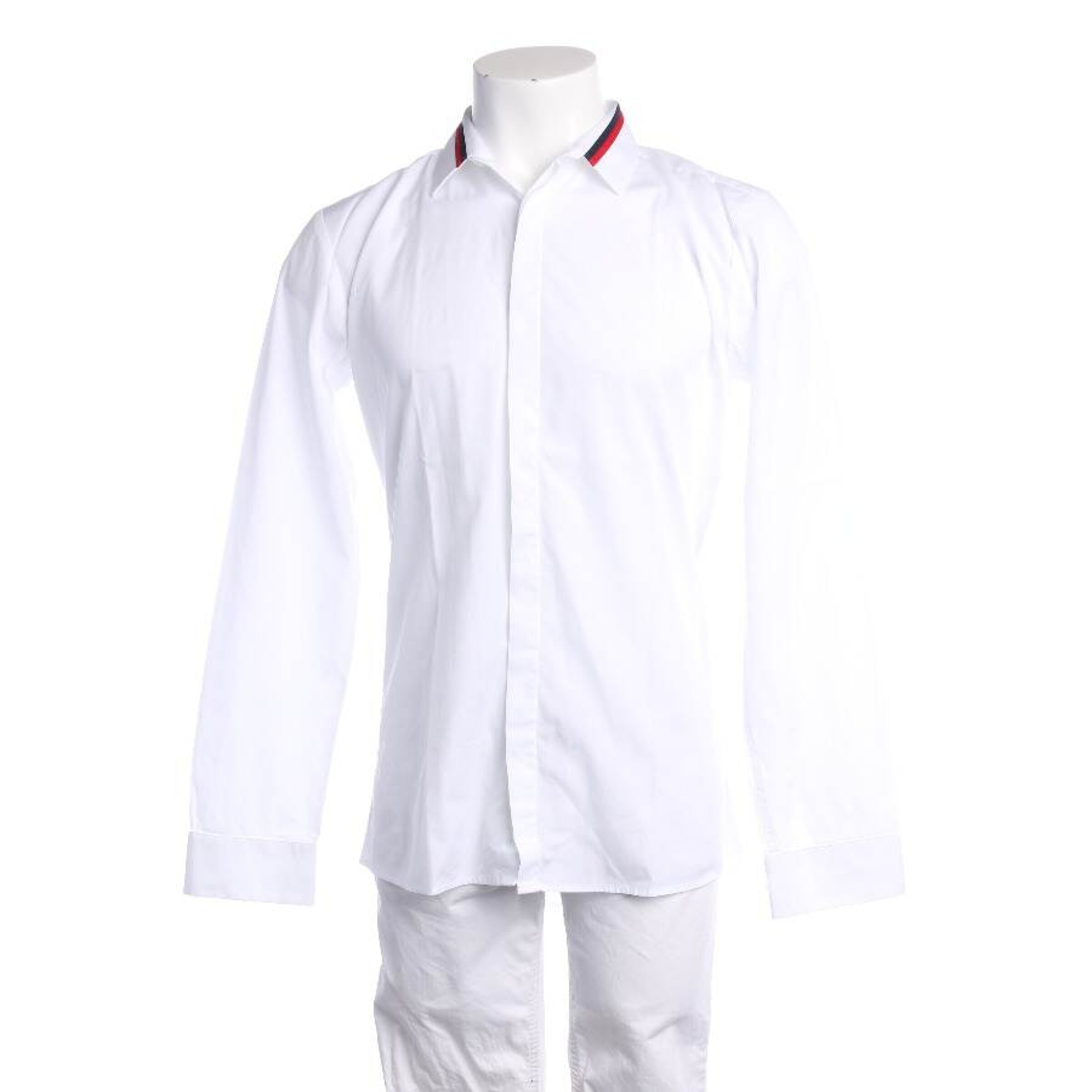 HUGO Button Up Shirt in S in White: front