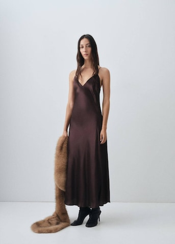 MANGO Kleid 'Marcela' in Braun: Vorderseite