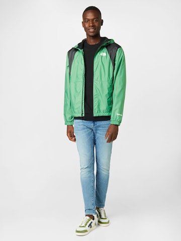 THE NORTH FACE Prehodna jakna 'HYDRENALINE' | zelena barva