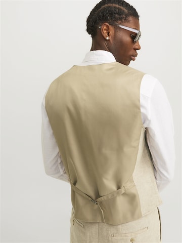 JACK & JONES Gilet 'RIVIERA' in Beige