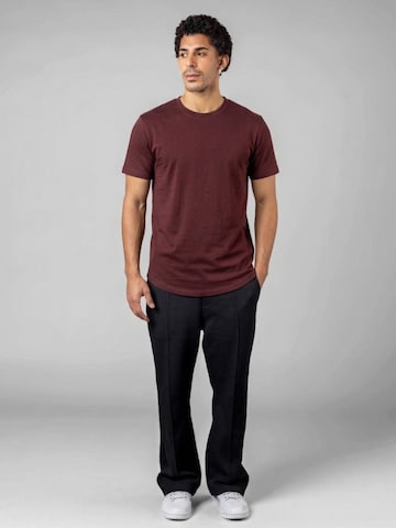 UNORGANIZED BRAND Shirt 'BASIC RUNDER SAUM T25'‌‌‌‌‌‌ in Rot