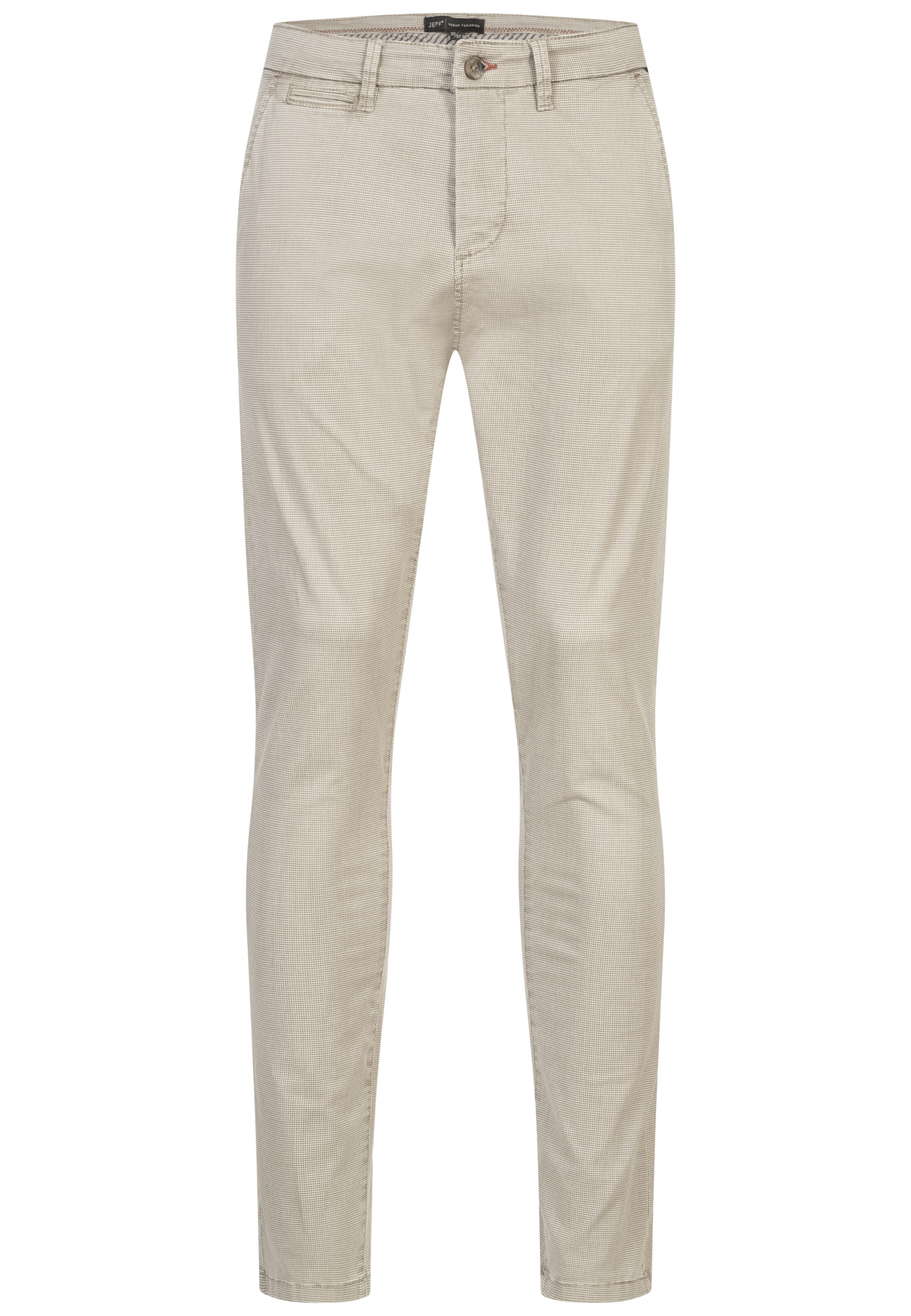 JEFF Chino 'Nolan' in Grijs: voorkant