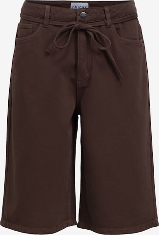 Pantalon OBJECT en marron : devant