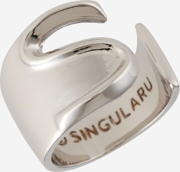 Singularu Ring in Silver: front