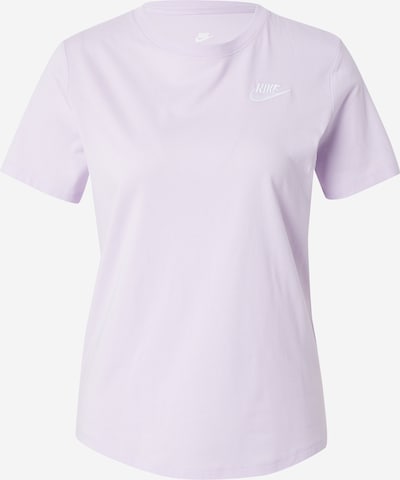 Nike Sportswear T-shirt 'Club Essential' i syrén / vit, Produktvy