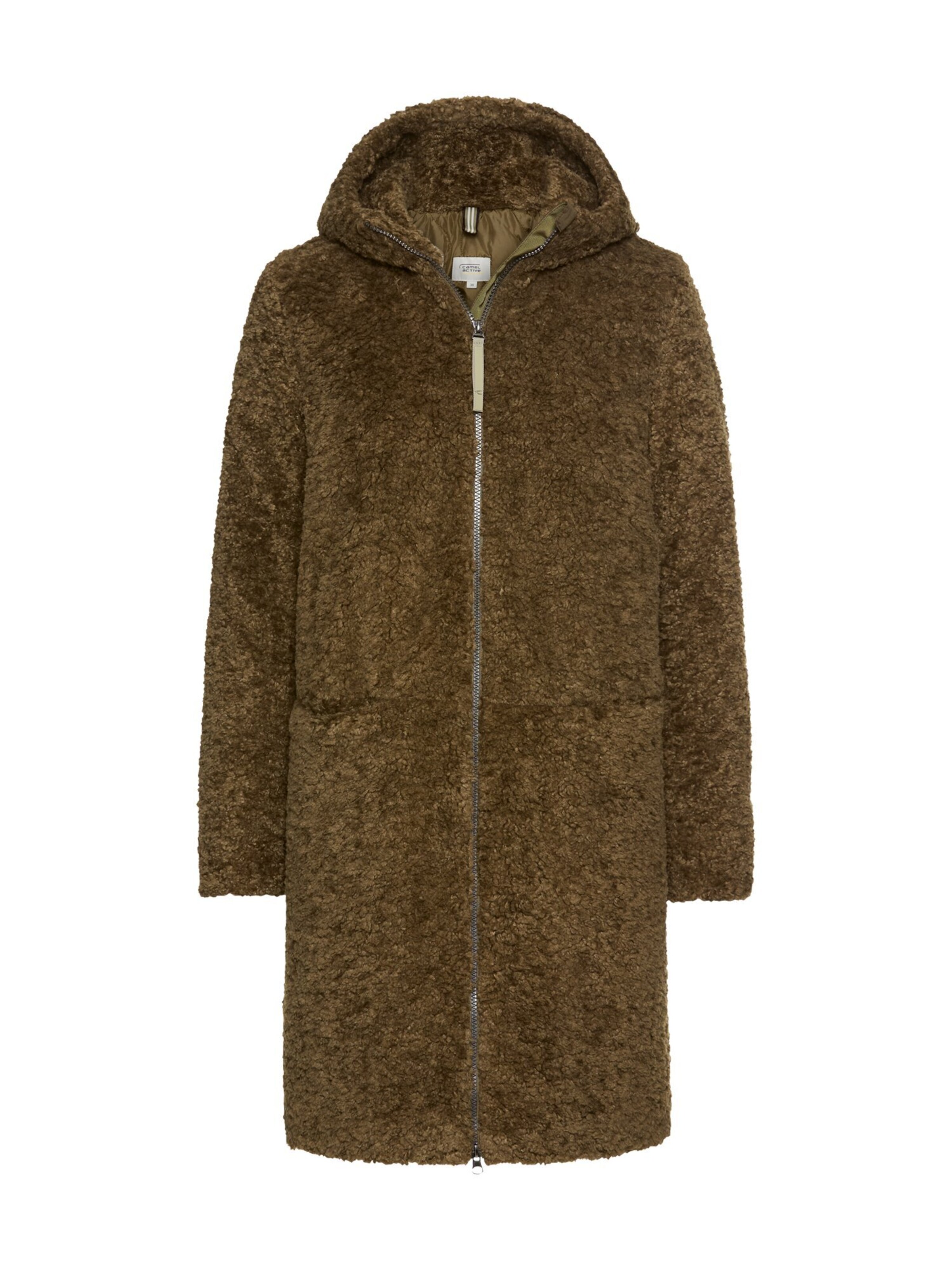 CAMEL ACTIVE Between-Seasons Coat in Green: front