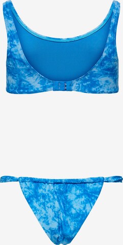 ONLY Bustier Bikini 'Amanda' in Blau