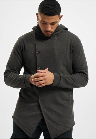 Just Rhyse Sweatjacke 'Wisemen' in Grau