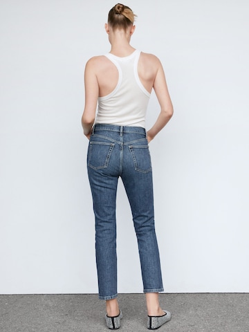 Regular Jeans de la MANGO pe albastru