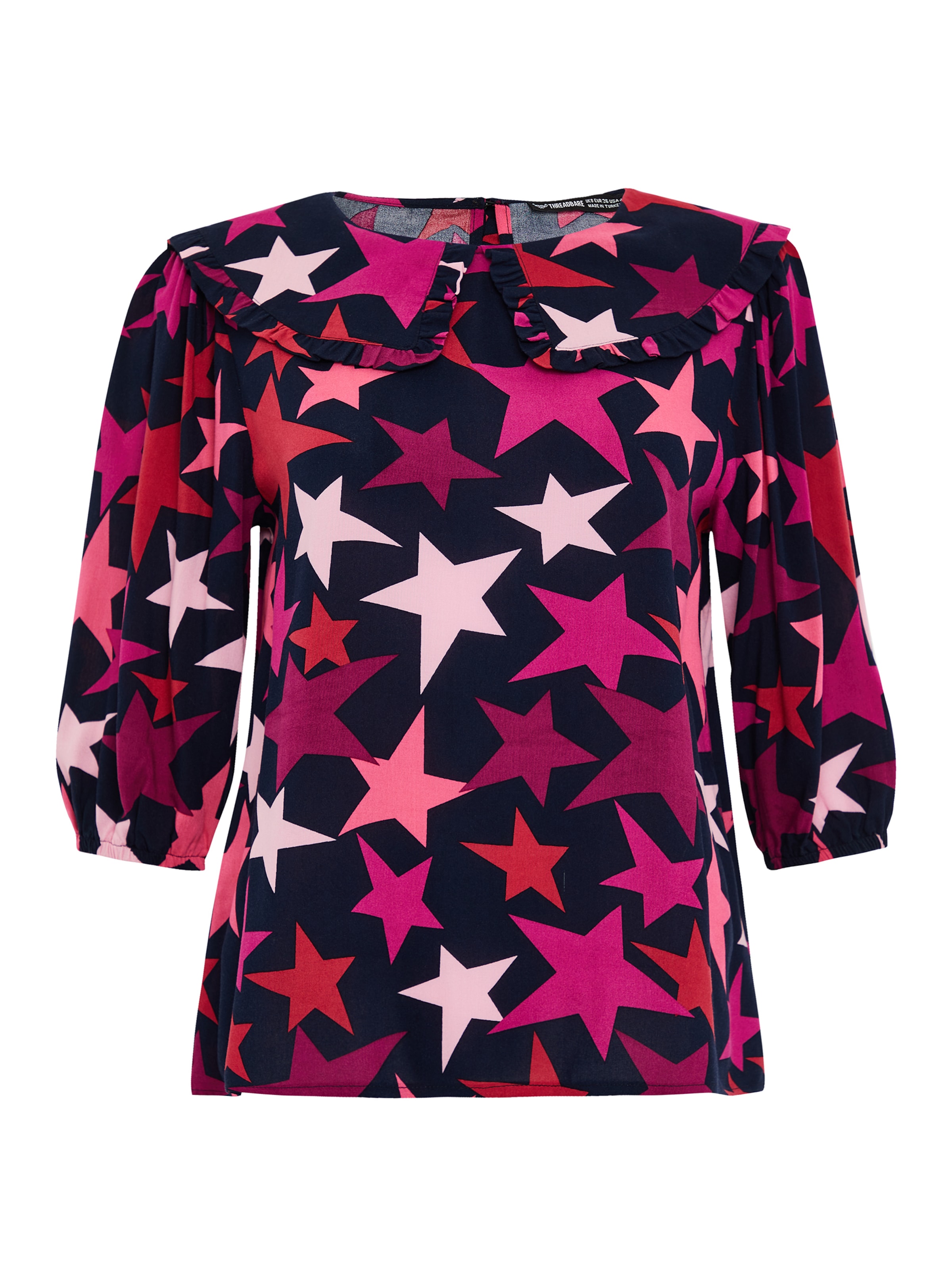 Threadbare Bluse 'Humbug' in Pink: Vorderseite