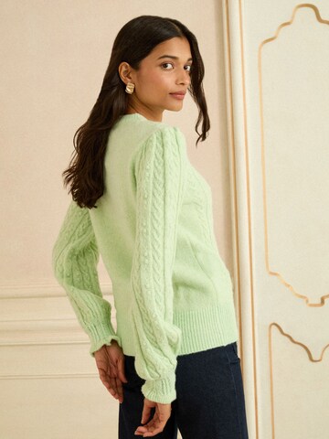 love & roses - Jersey en verde