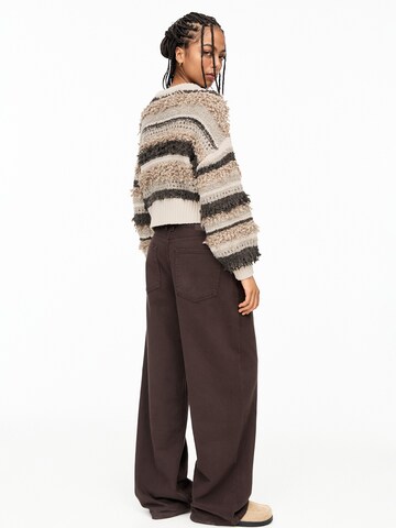 Pull-over Pull&Bear en marron