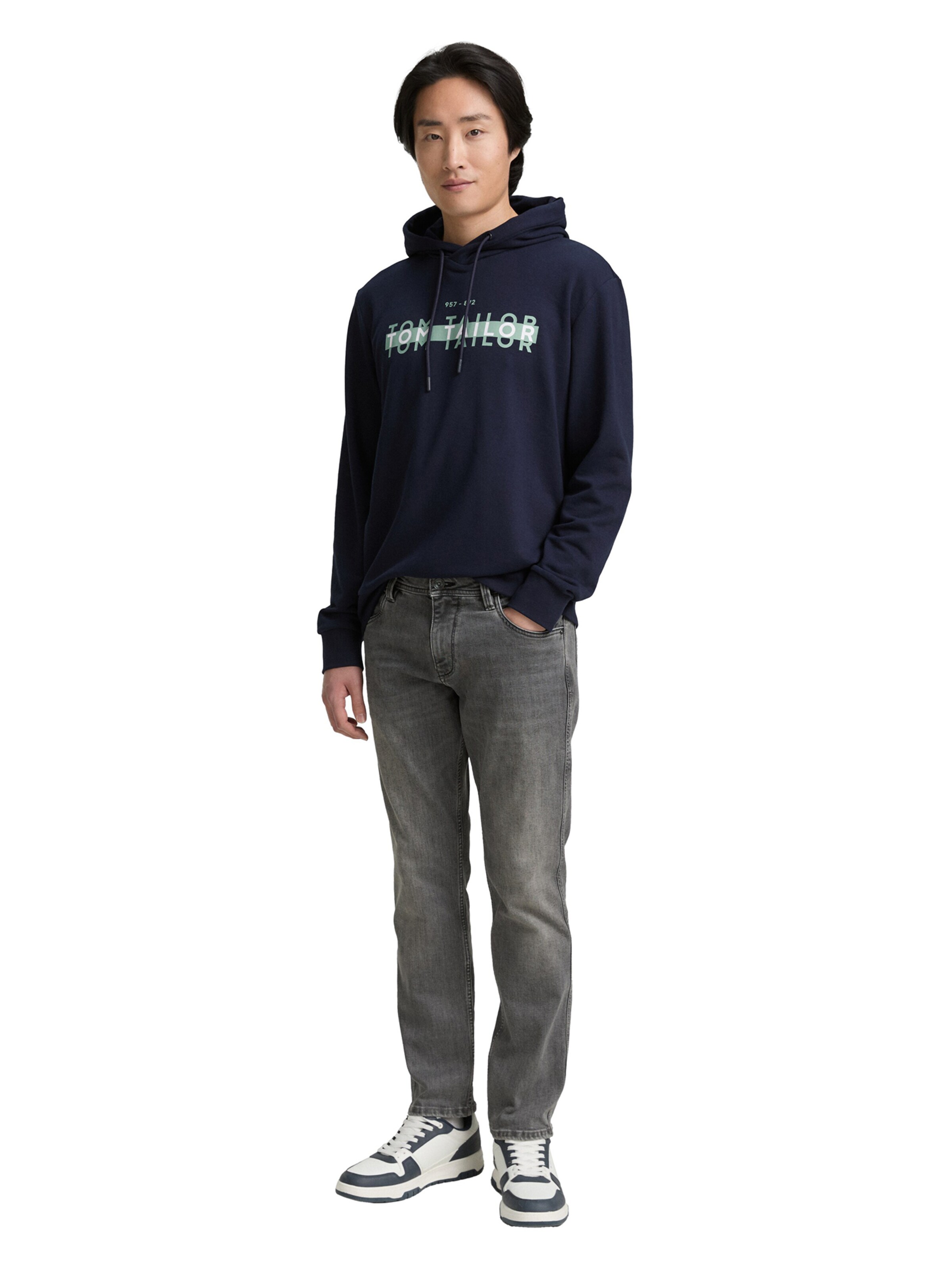 TOM TAILOR Sweatshirt in Blue