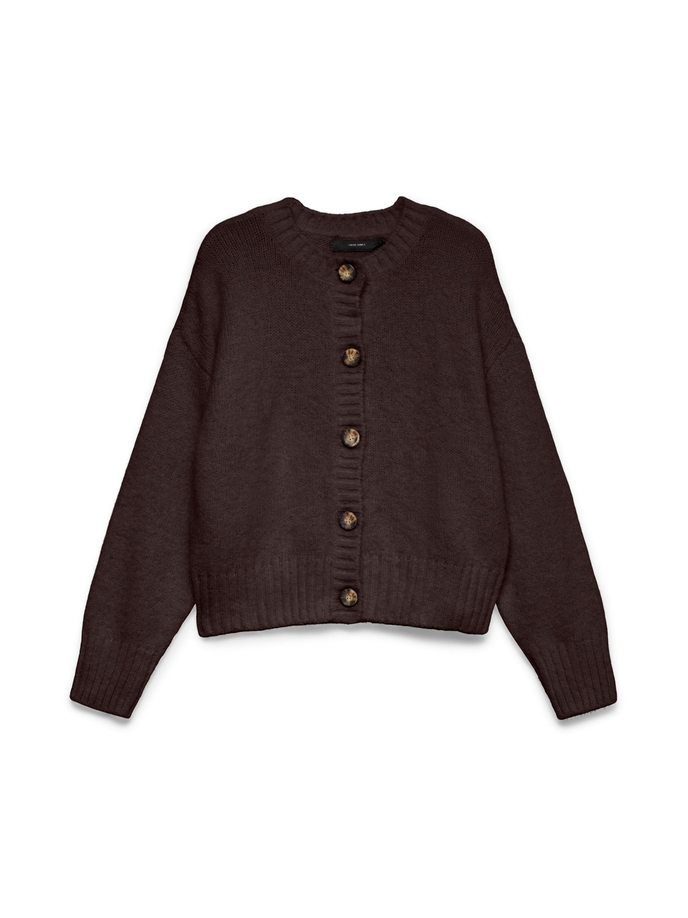 VERO MODA Strickjacke 'VMHope' in Braun: Vorderseite