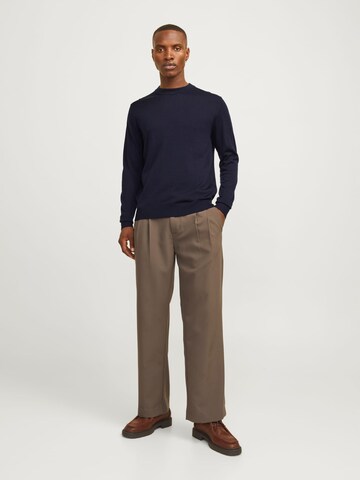 JACK & JONES Sweater 'Blamilano' in Blue