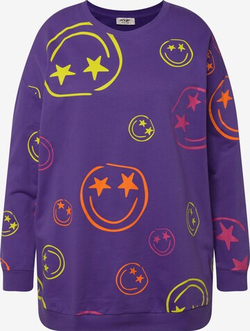 Sweat-shirt Angel of Style en violet : devant