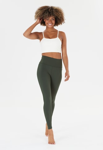 Athlecia Regular Workout Pants 'Aliya' in Green