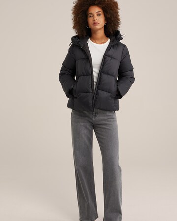 WE Fashion Winter jacket in Black