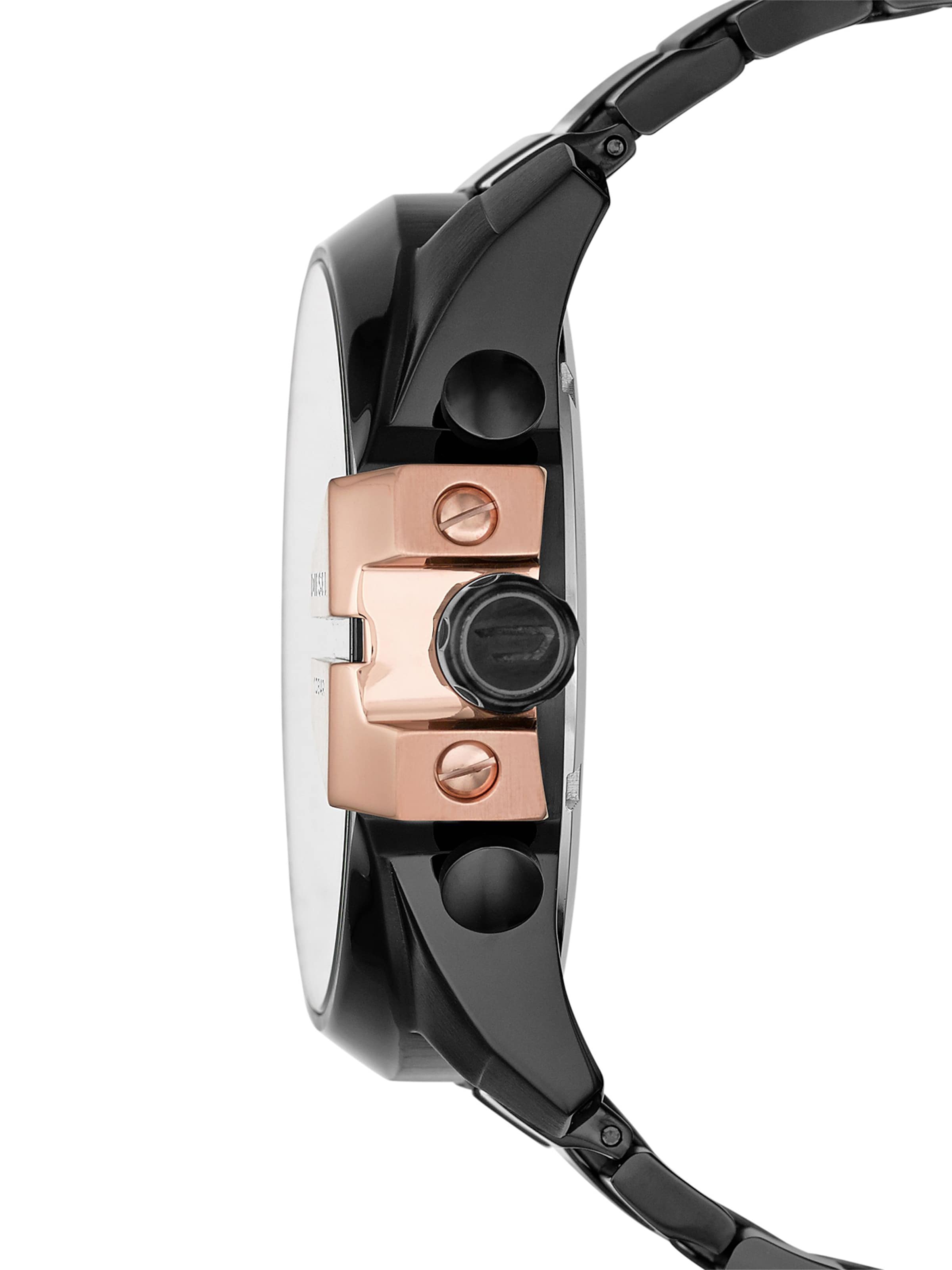 DIESEL Analóg órák 'Mega Chief' - fekete