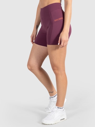 Smilodox Skinny Sportbroek 'Althea Pro' in Lila