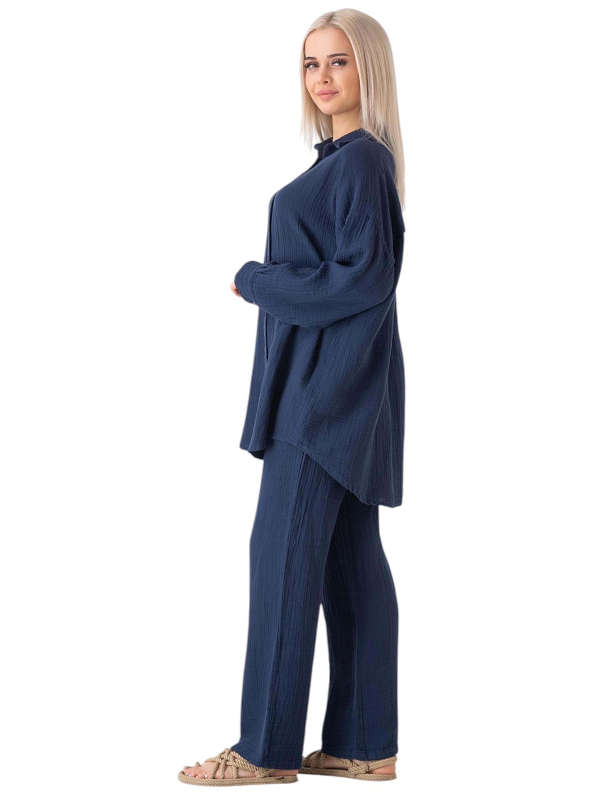 Maglia extra large 'LAYNA' di WENOR in blu