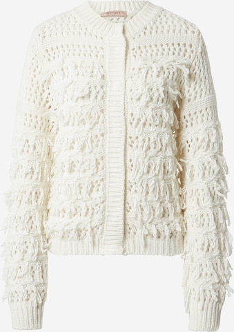 Twinset Knit Cardigan 'GIACCHINA' in White: front