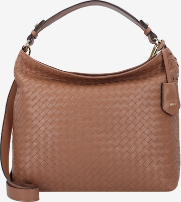 ABRO Handbag 'Piuma' in Brown: front