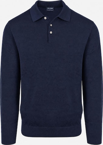 OLYMP Shirt in Blauw: voorkant