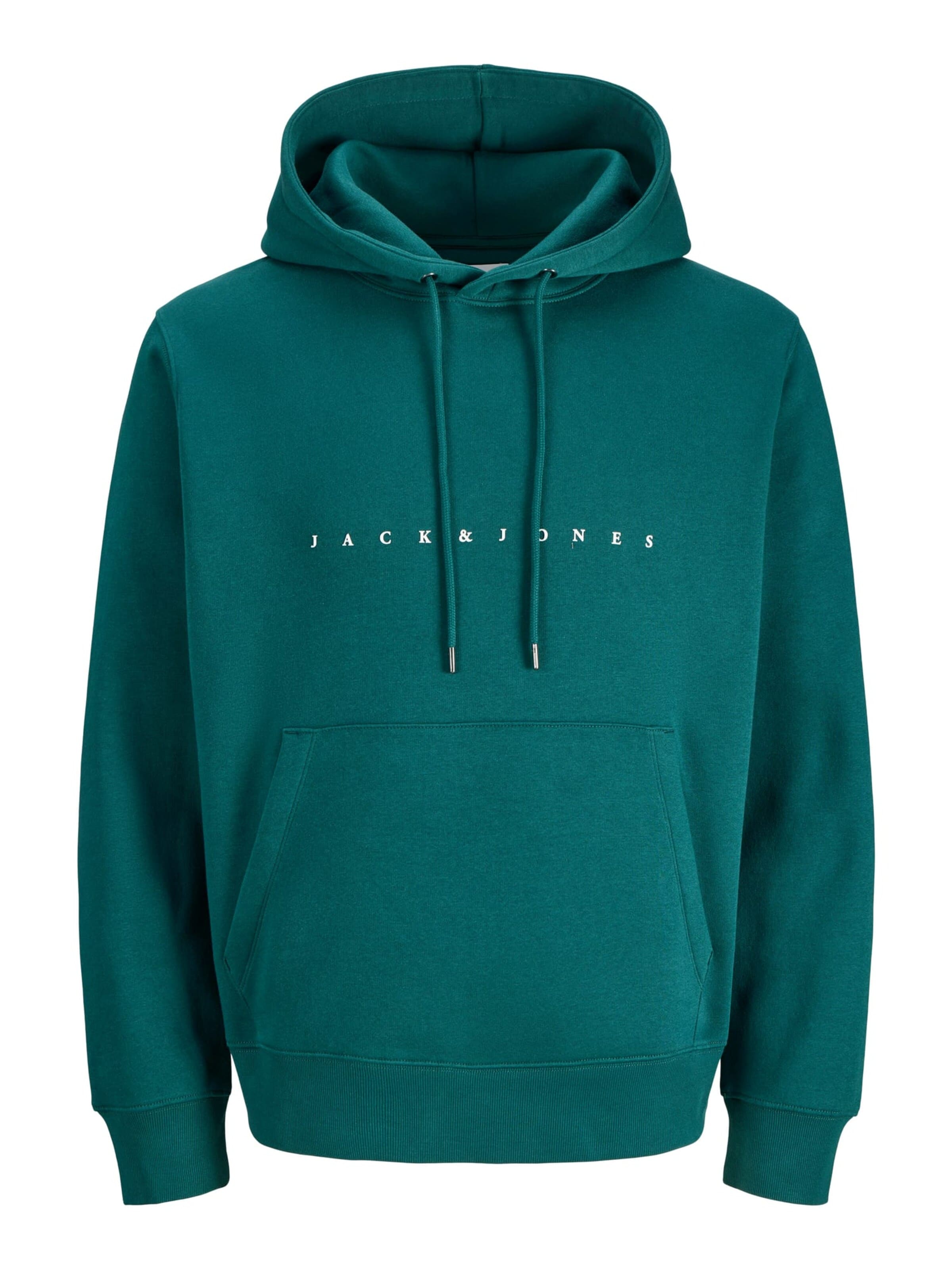 JACK & JONES Sweatshirt 'star' in Green: front