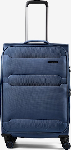 Trolley 'Mauritius' di cocoono in blu: frontale