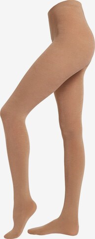 CALZEDONIA Tights 'thermo' in Brown: front