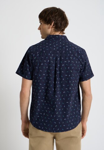 Street One MEN Comfort Fit Hemd in Blau