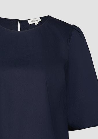 Chemisier s.Oliver en bleu