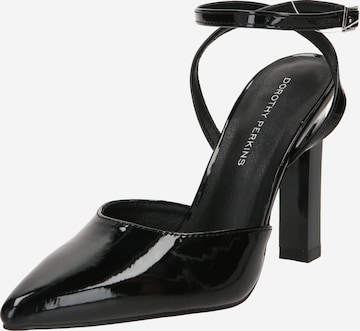 Dorothy Perkins - Zapatos con plataforma en negro: frente