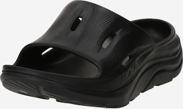 Mule 'U ORA RECOVERY SLIDE 3' HOKA en noir : devant