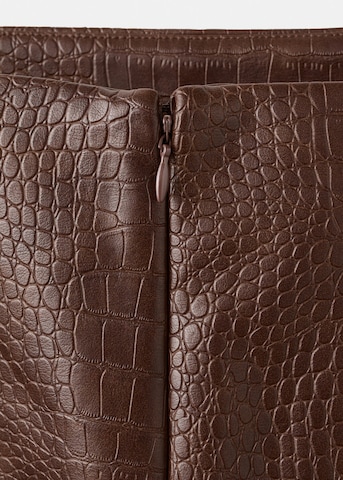 MANGO Skirt in Brown