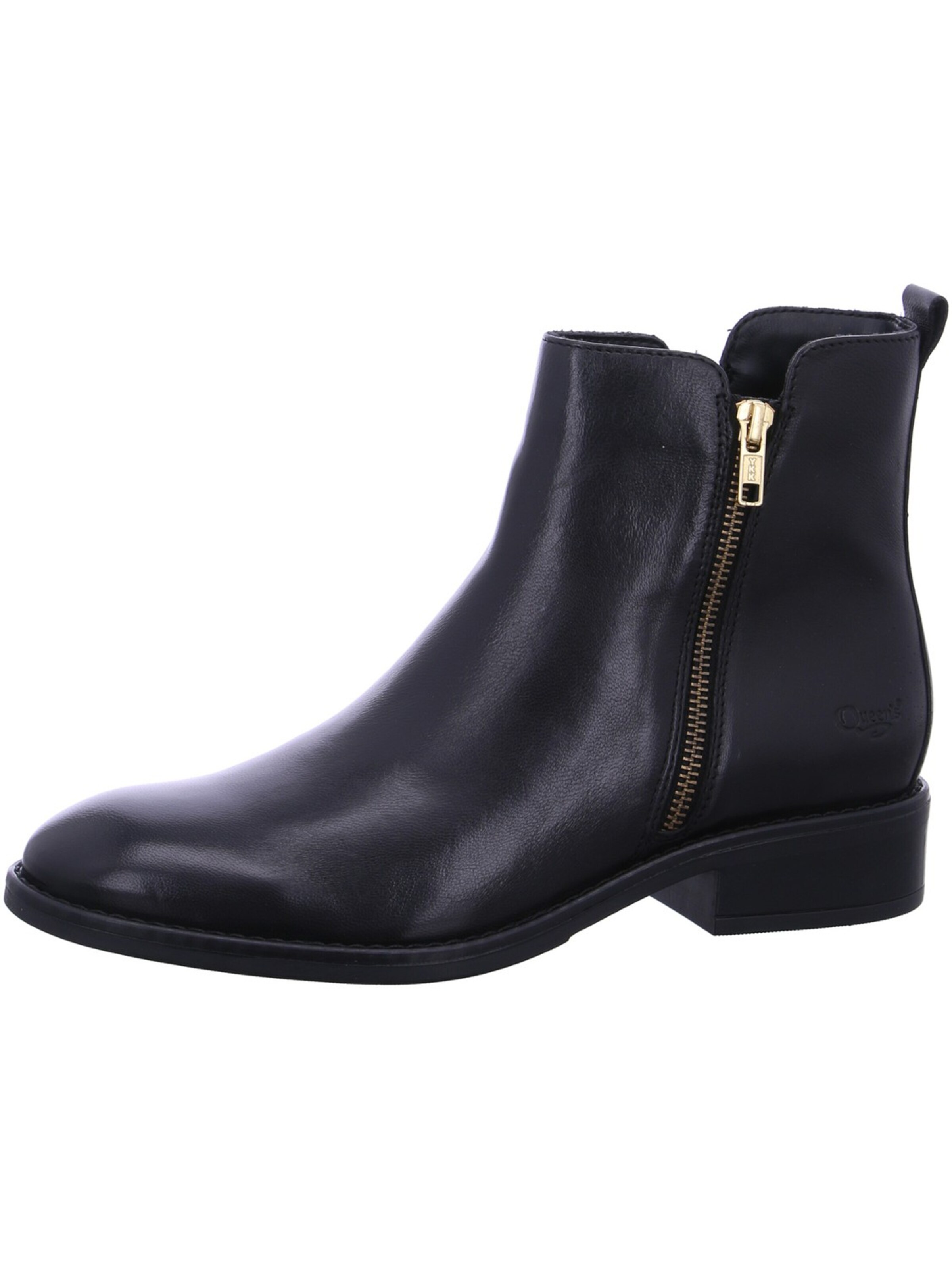 QUEEN'S Booties in Black: front