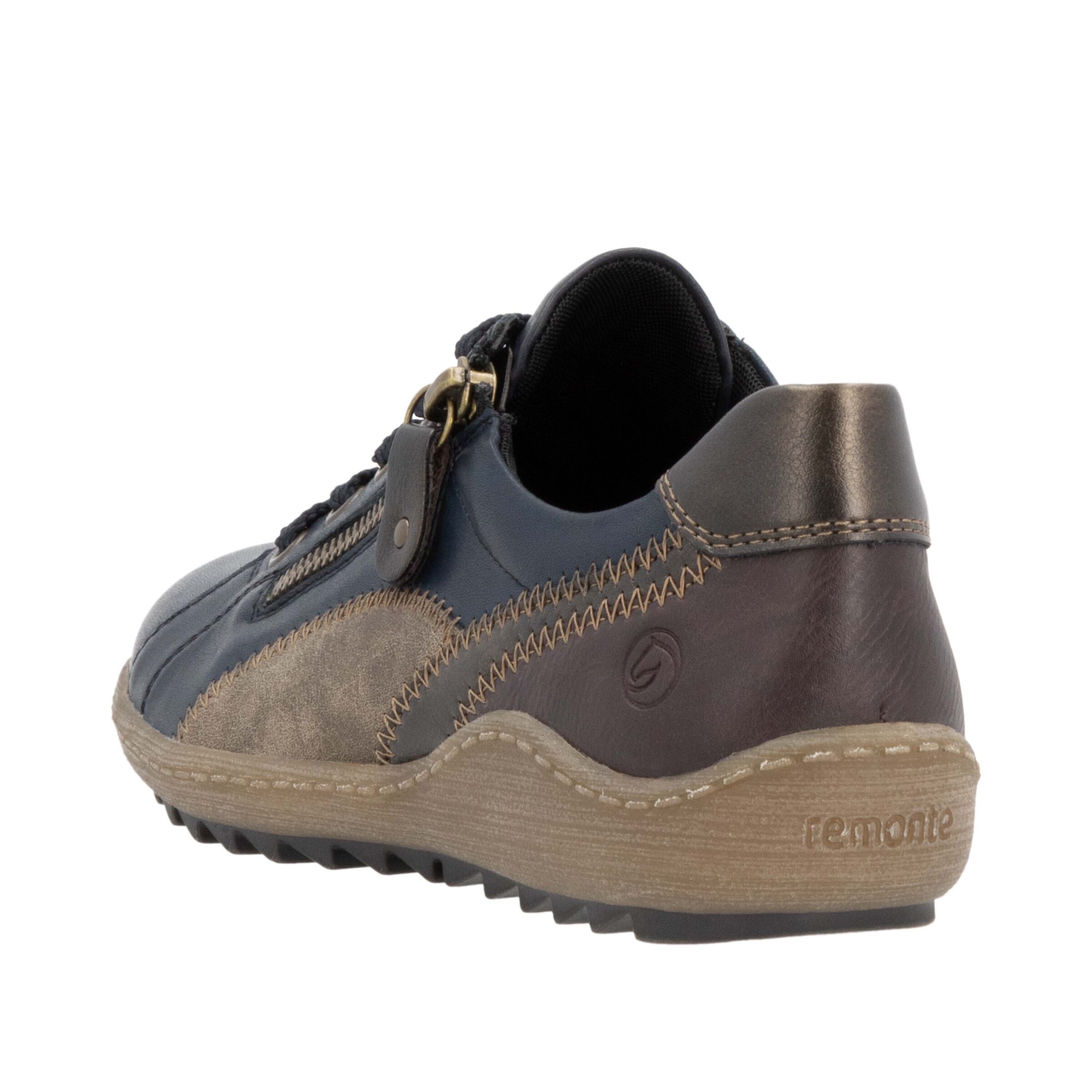 Chaussure à lacets REMONTE en bleu