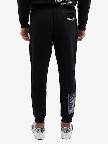 Carlo Colucci Regular Pants 'De Valiere' in Black