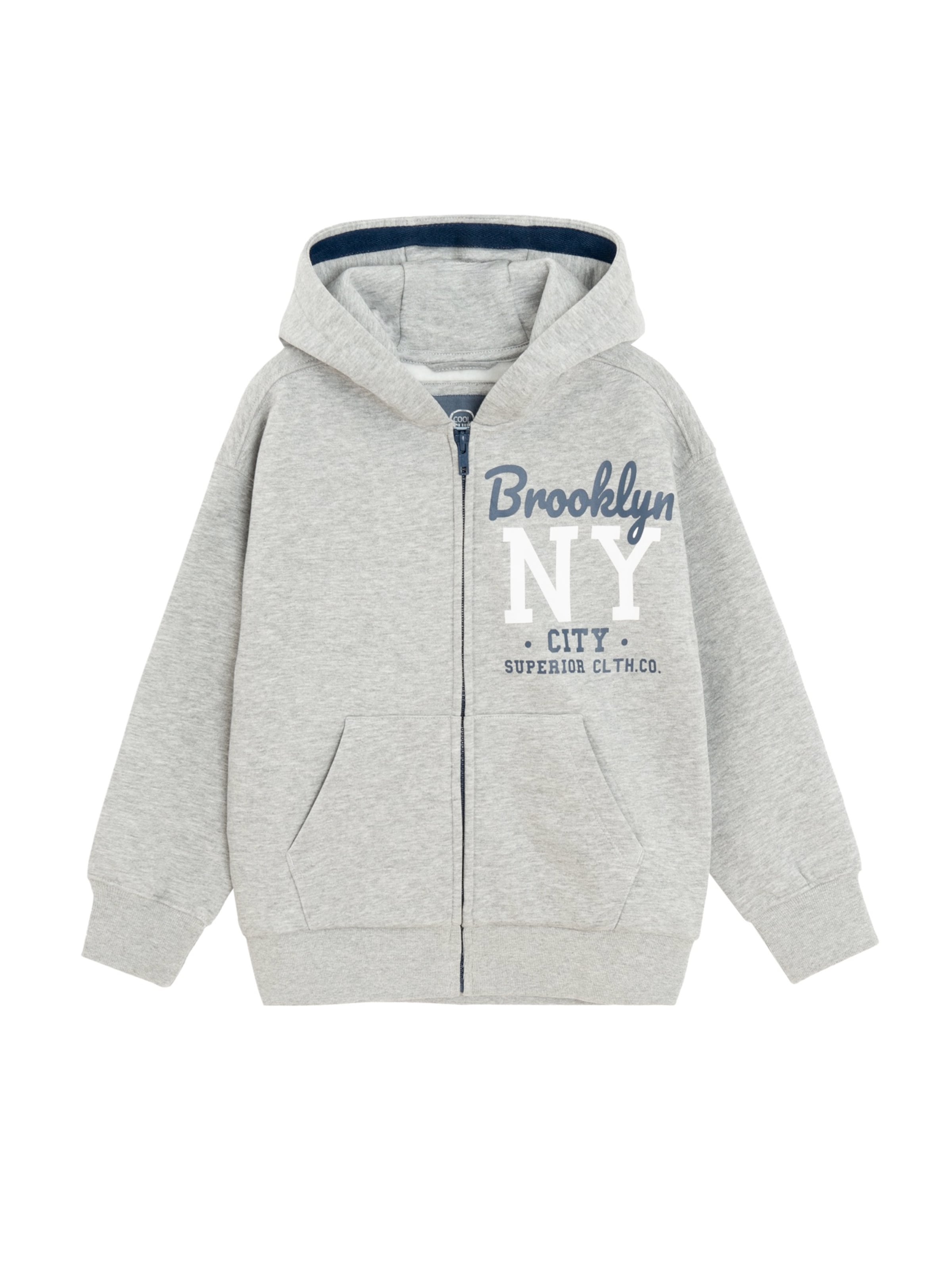 Cool Club Tréning dzseki - szürke: elől