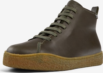 Boots stringati 'Peu Terreno' di CAMPER in verde: frontale