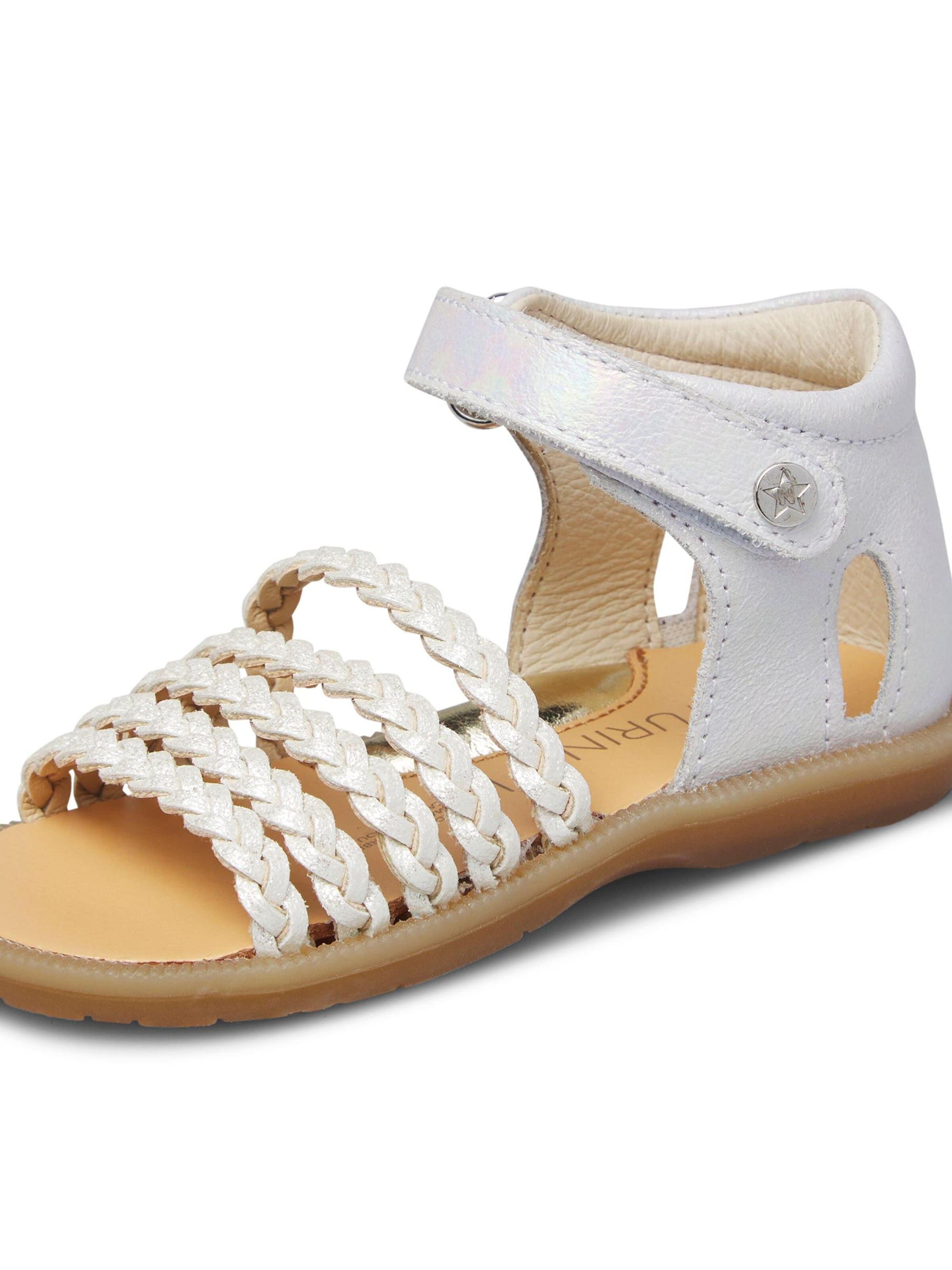 NATURINO Sandal 'RUBINO' in White